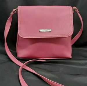 Cotton Candy Pink Liz Claiborne Crossbody Purse Sh